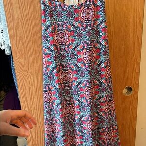 Colorful Patterned Women's Skirt